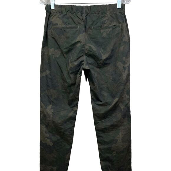 Rag & Bone Womens Denny Jogger Pants Camo Drawstring Ankle Zip Green Size XS‎ - Picture 4 of 6